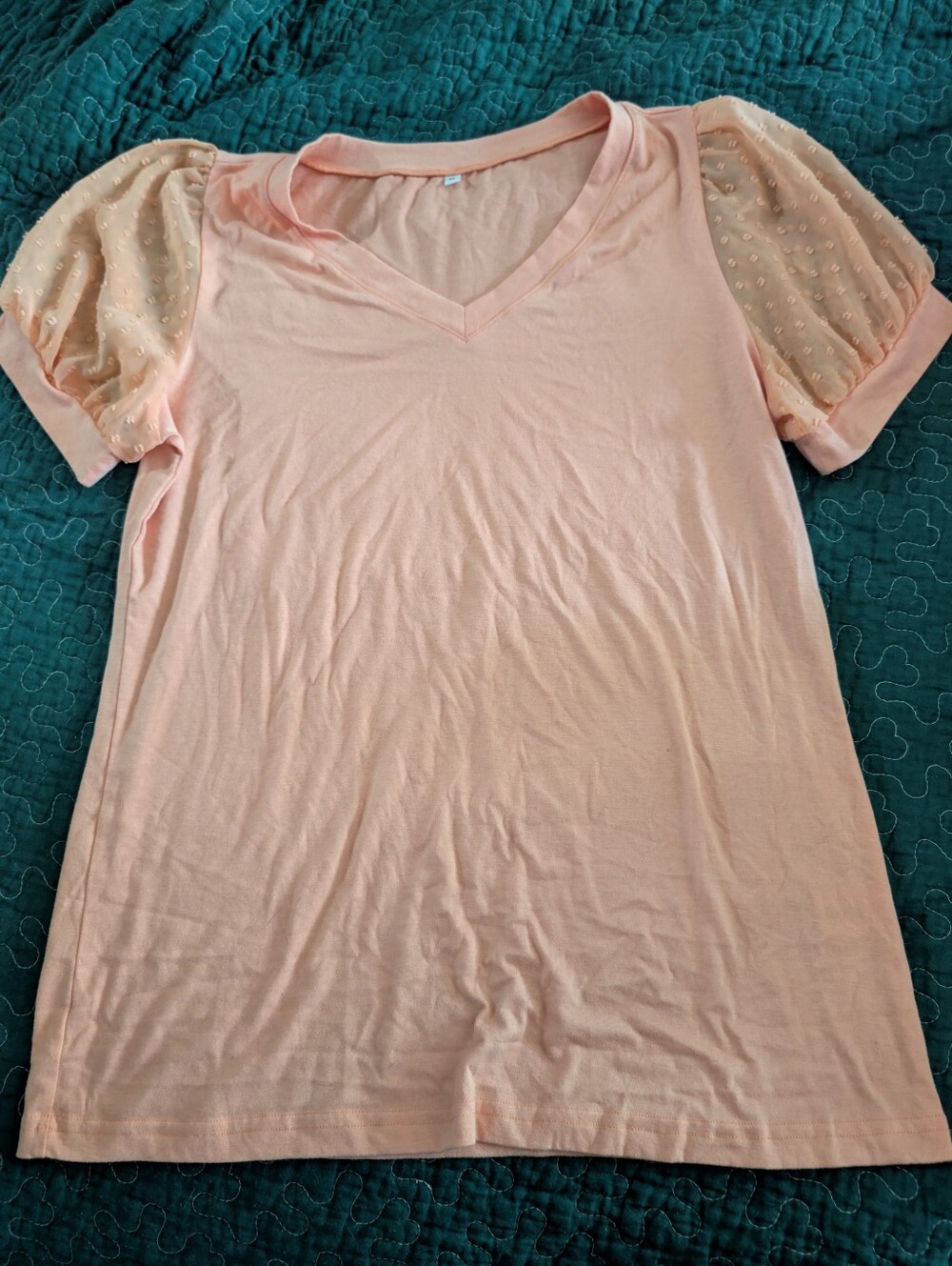 Women's Peach Cotton Briefs - M